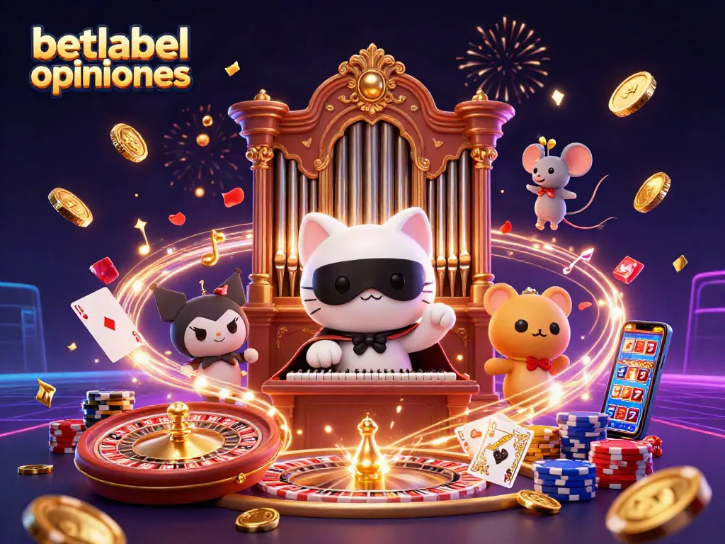 Experience the vibrant action of betlabel opiniones with colorful casino elements and characters.